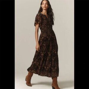 The Somerset Maxi Velvet Dress, Size XSP, excellent condition